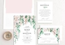 23 Ultra-Romantic Floral Wedding Invitations for a Fairytale Vibe